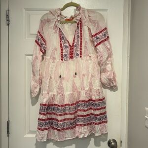 Oliphant Printed Mini Swing Dress